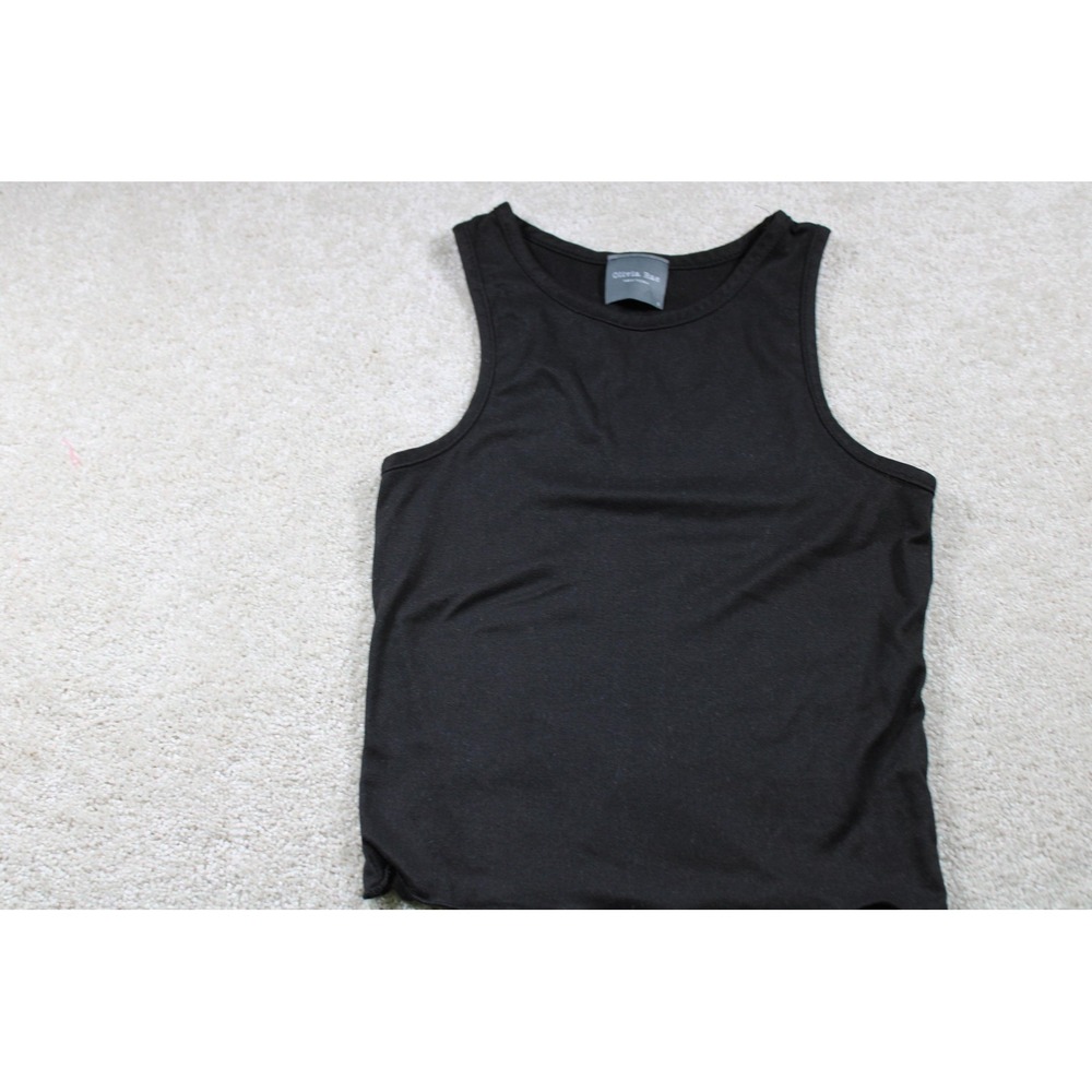 Olivia Rae Tank Top Womens Small Sleeveless Basic Layering Stretch Made in USA